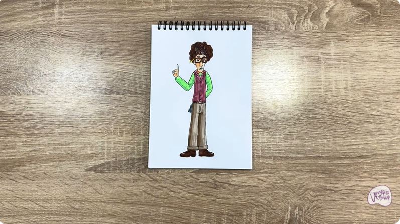 Рисуем Док Динозавров из «Доктор Динозавров»