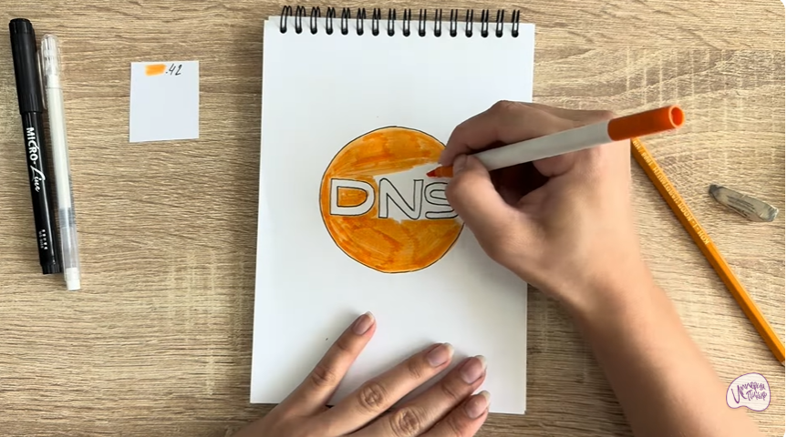 Рисуем Лого DNS