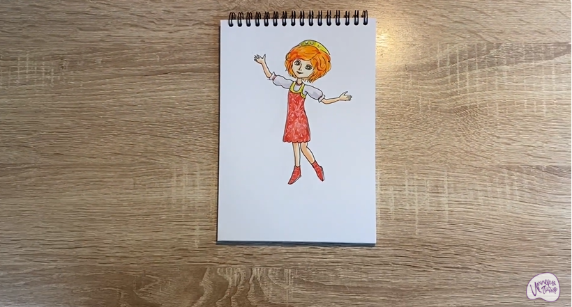 Рисуем Варя из "Царевны"