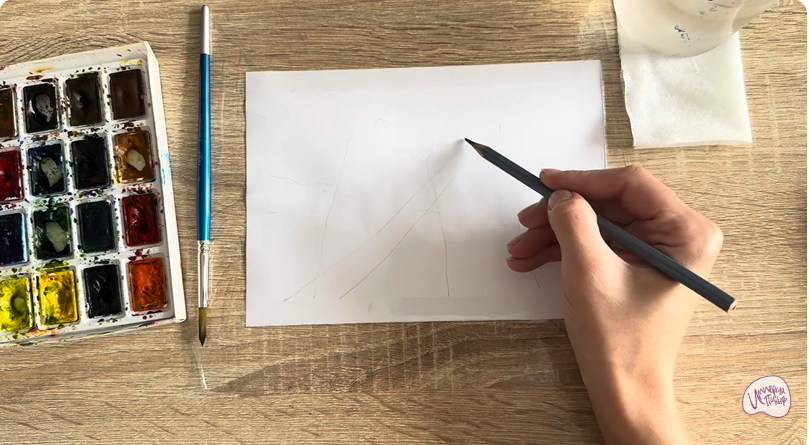 Рисуем Гора Ай-Петри