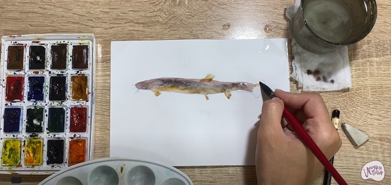 Рисуем Вьюн