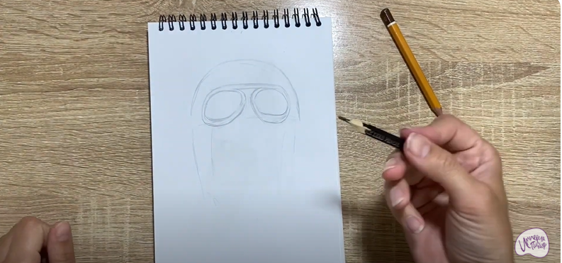Рисуем Лётный шлем