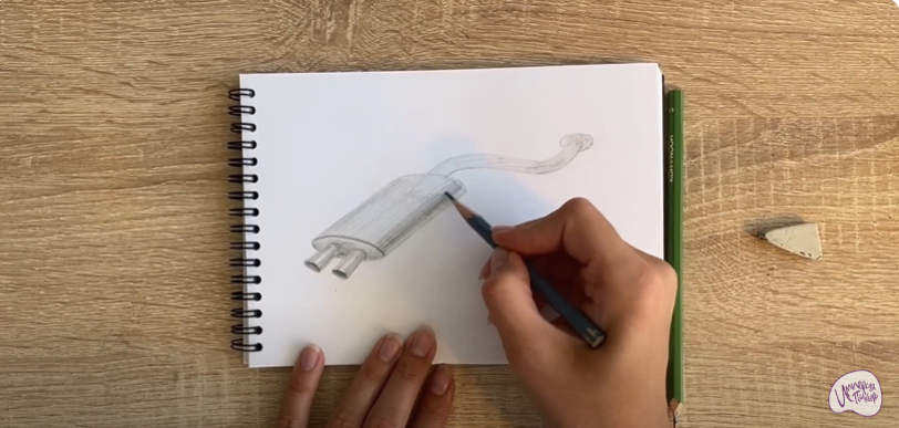 Рисуем Глушитель