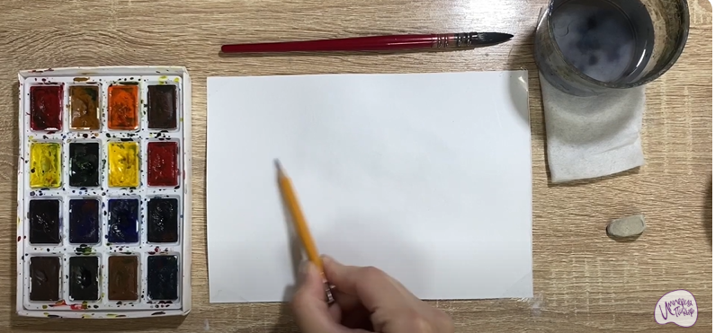 Рисуем Рыба "Бычок"