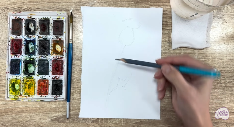 Рисуем Бодяк