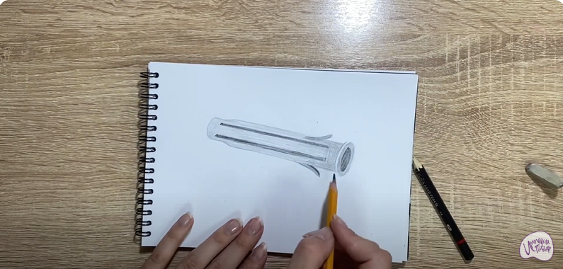 Рисуем Дюбель