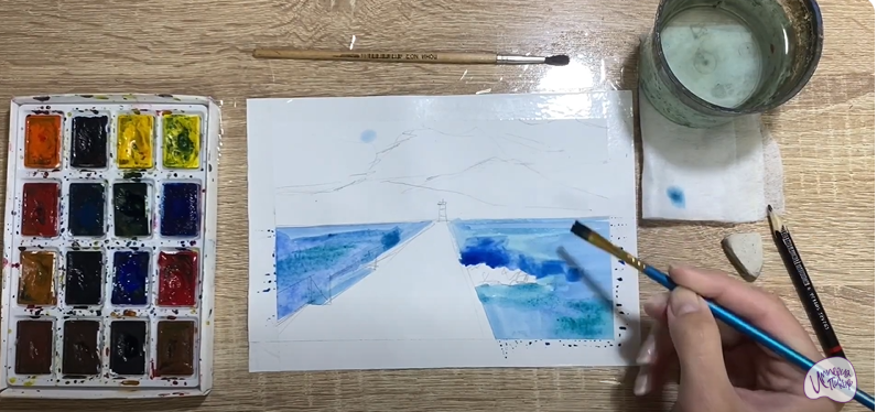 Рисуем Новороссийск