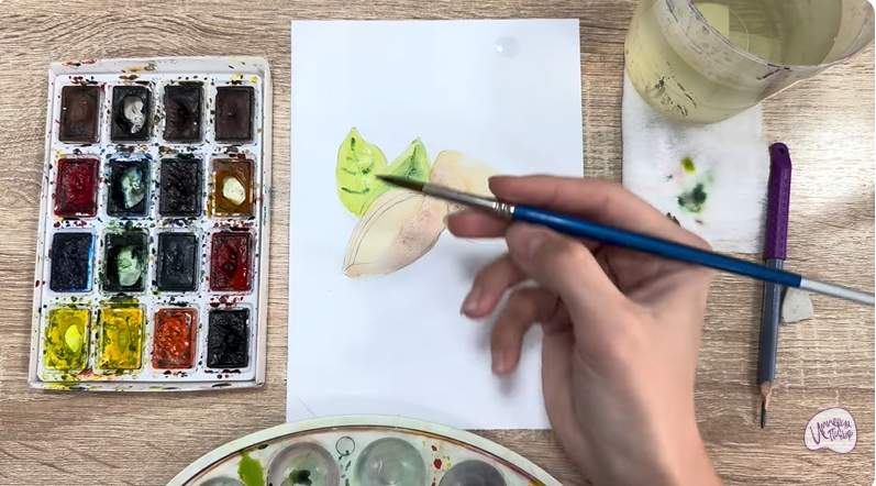 Рисуем Миндаль