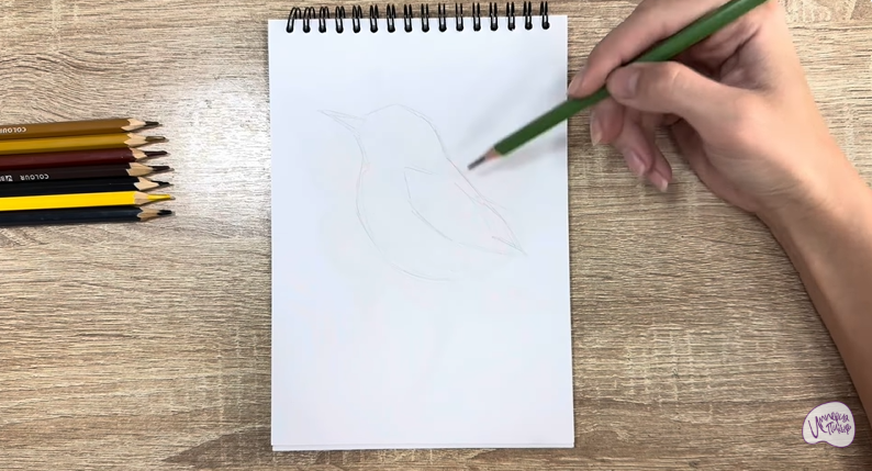 Рисуем Крапивник