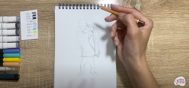 Рисуем Джинни из "Зверопой"