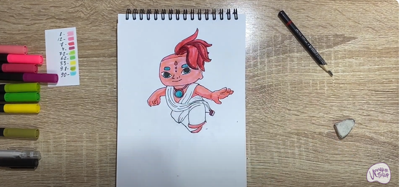 Рисуем Лоти из "Команда Флоры"