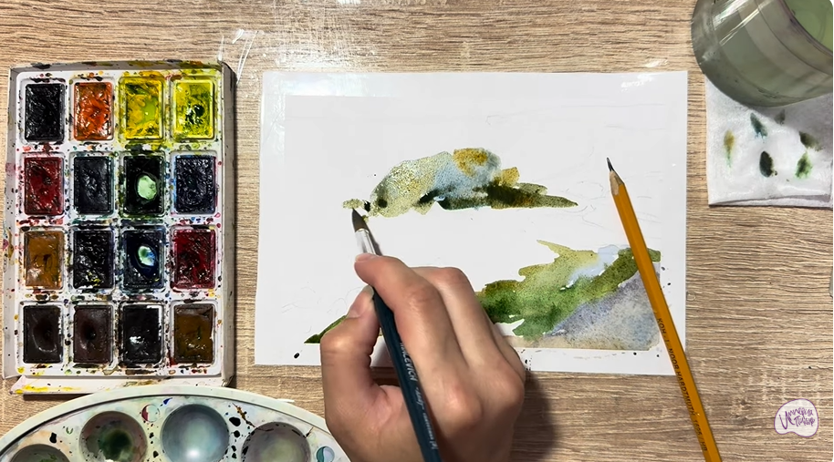 Рисуем Генеральские пляжи