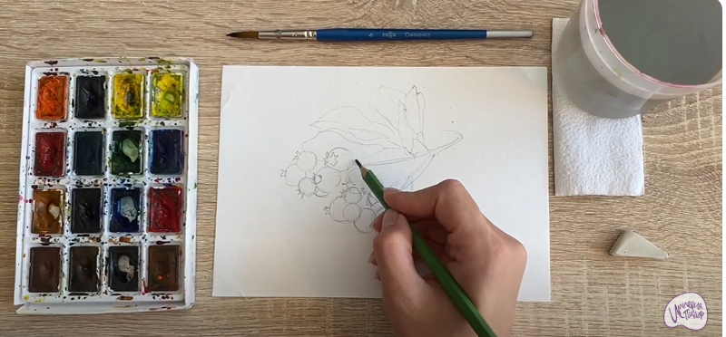 Рисуем Ирга