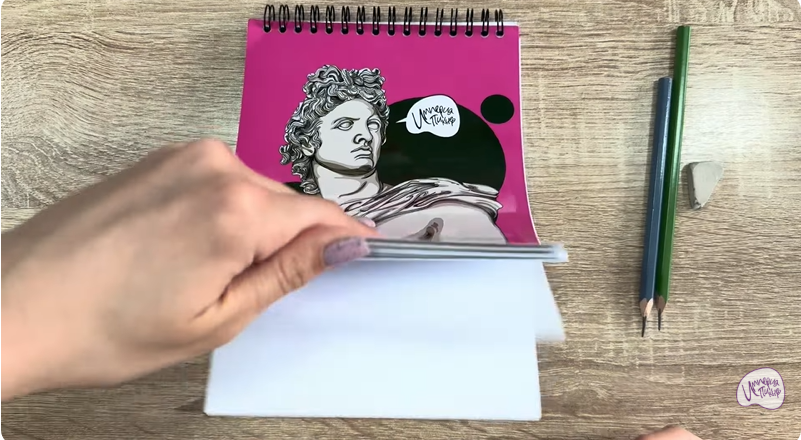 Рисуем Бигуди с липучкой