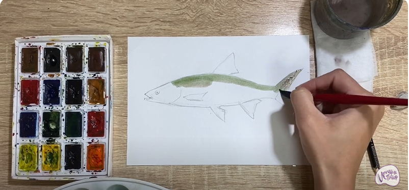 Рисуем Жерех