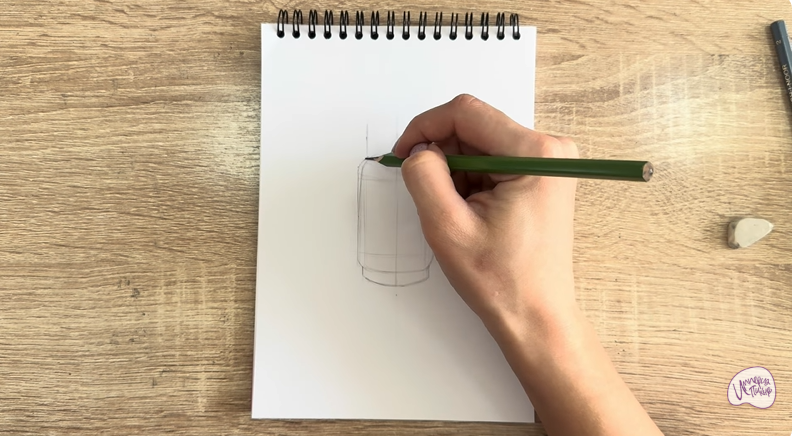 Рисуем Газовый баллон