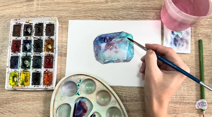 Рисуем Александрит