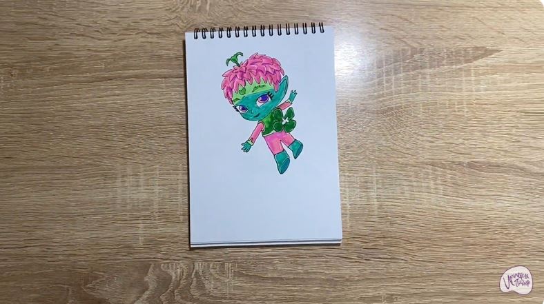 Рисуем Фортуна из "Команда Флоры"