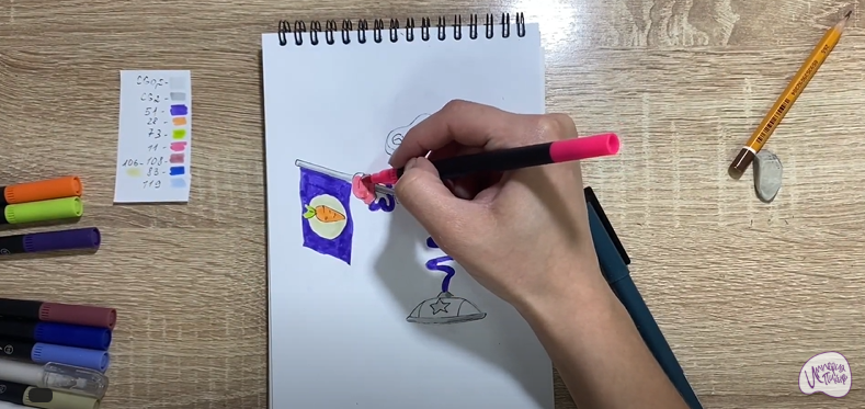 Рисуем Адъютант Мелкотрон из "Геройчики"