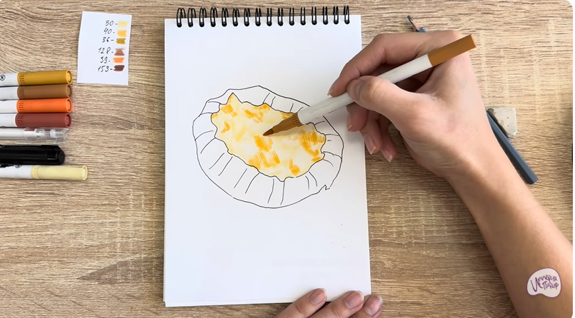 Рисуем Карельская калитка