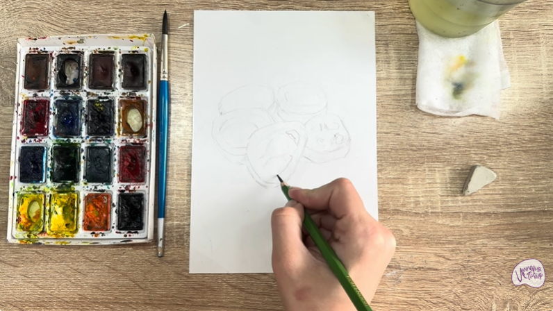 Рисуем Маринованные халапеньо