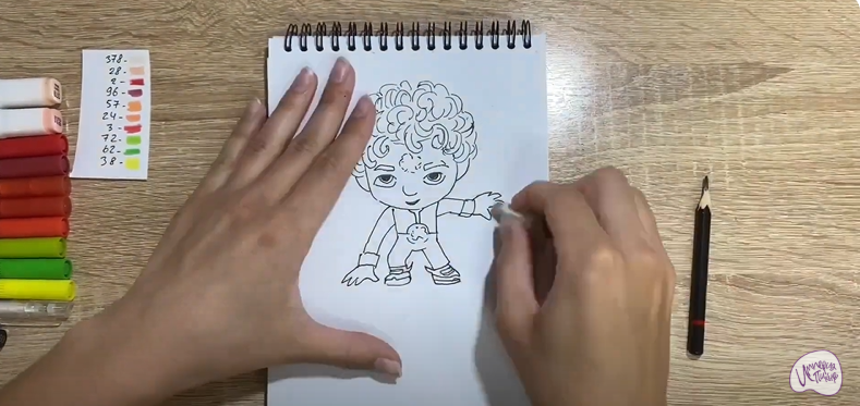 Рисуем Скаут из "Команда Флоры"