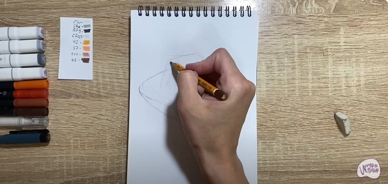 Рисуем Шляпа шерифа