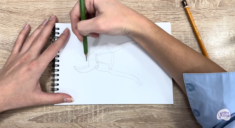 Рисуем Секатор