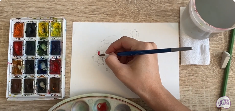 Рисуем Ирга