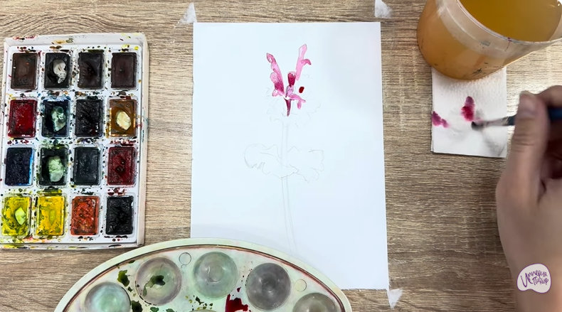 Рисуем Яснотка