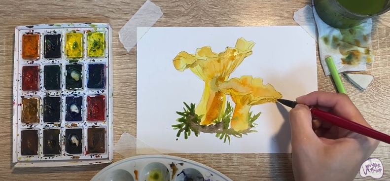 Рисуем Лисички