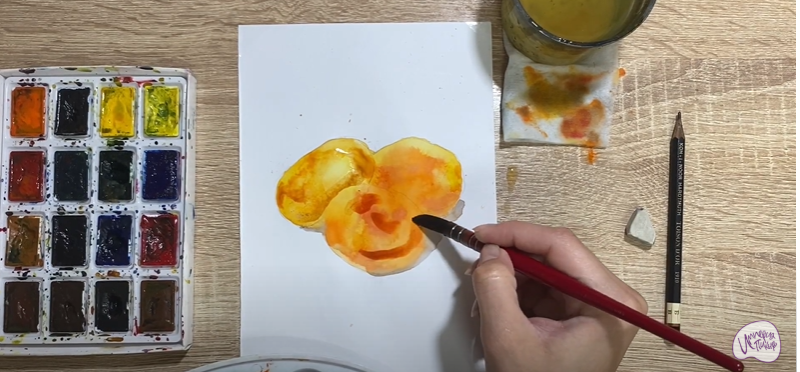 Рисуем Курага