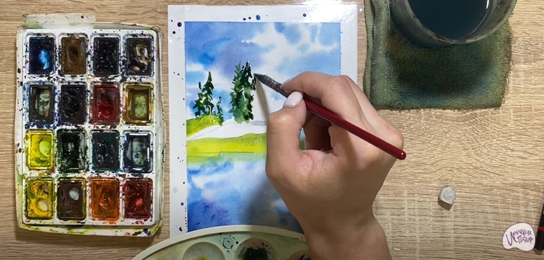 Рисуем Зеркальное отражение