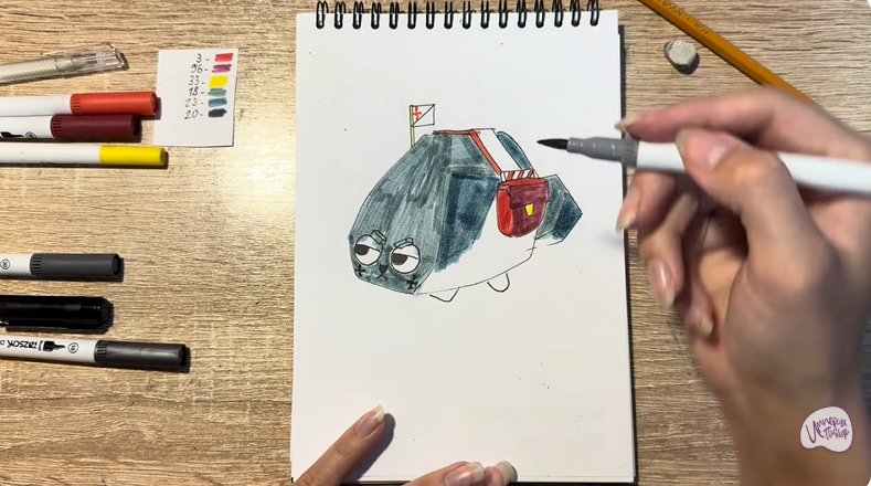 Рисуем Коул из "Мир Денди"