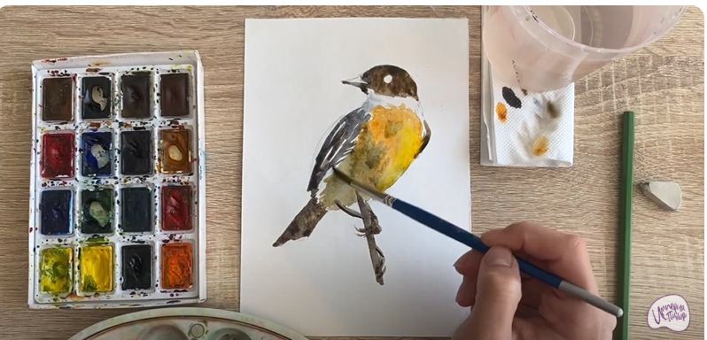 Рисуем Большой чекан