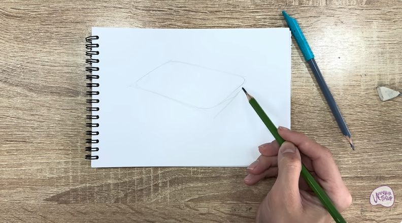 Рисуем Форма для запекания