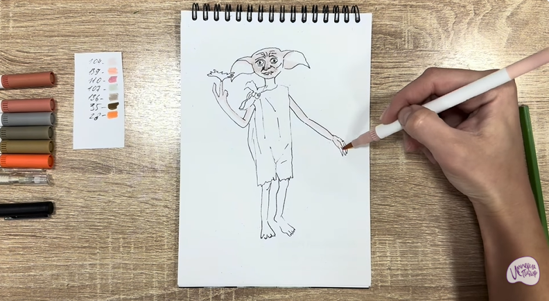 Рисуем Добби