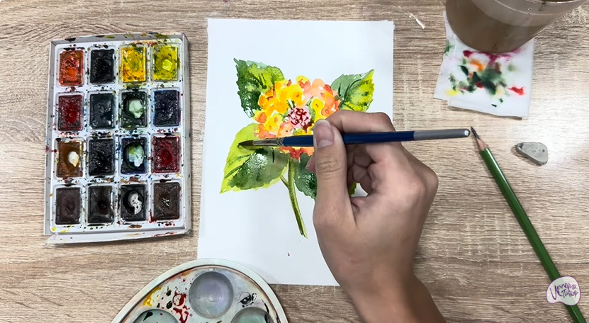 Рисуем Лантана