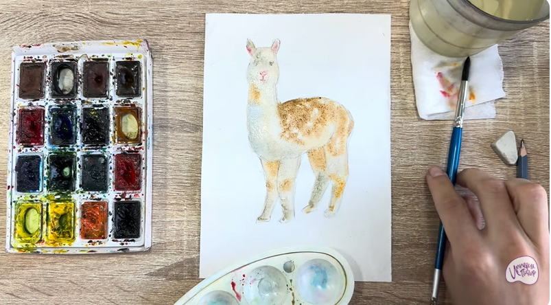 Рисуем Альпака