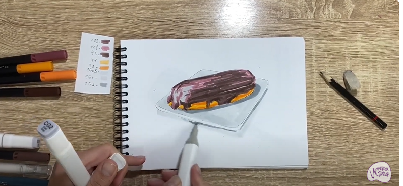 Рисуем Эклер
