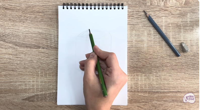 Рисуем Уничтожитель бумаги