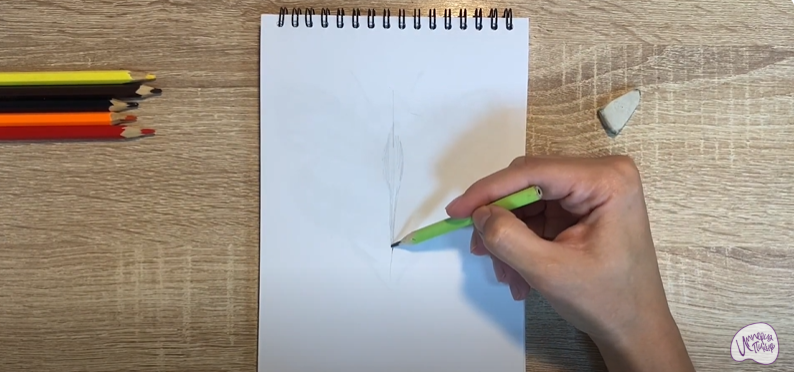 Рисуем Желтушка луговая