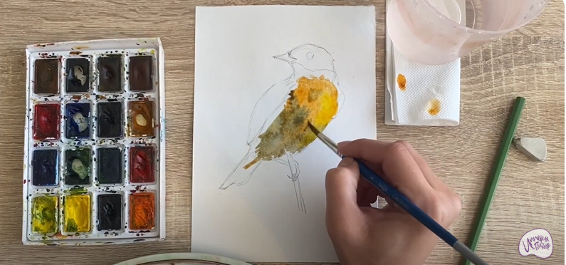 Рисуем Большой чекан