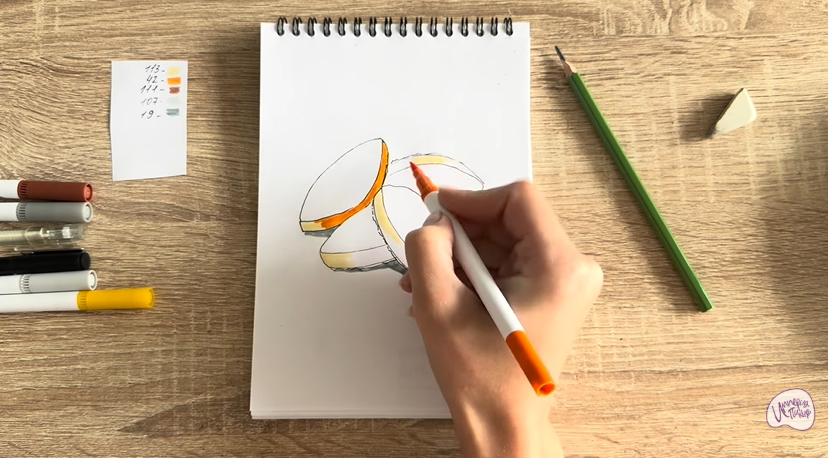 Рисуем Калиссоны