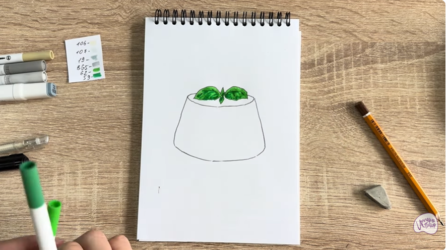 Рисуем Рикотта