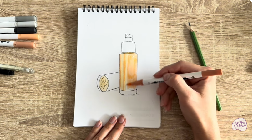 Рисуем Тональный крем