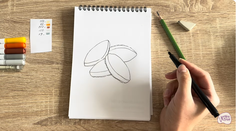 Рисуем Калиссоны