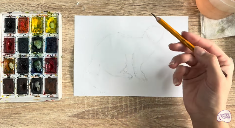 Рисуем Колонок