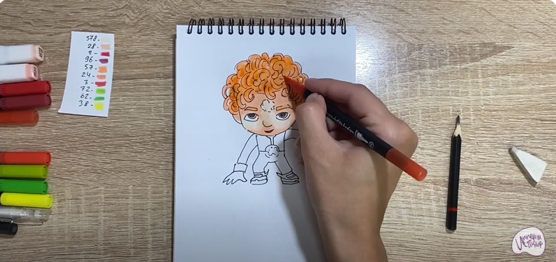 Рисуем Скаут из "Команда Флоры"