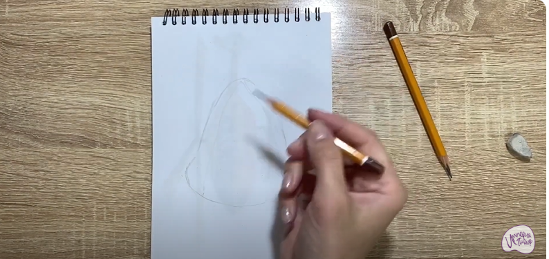 Рисуем Шапка для бани
